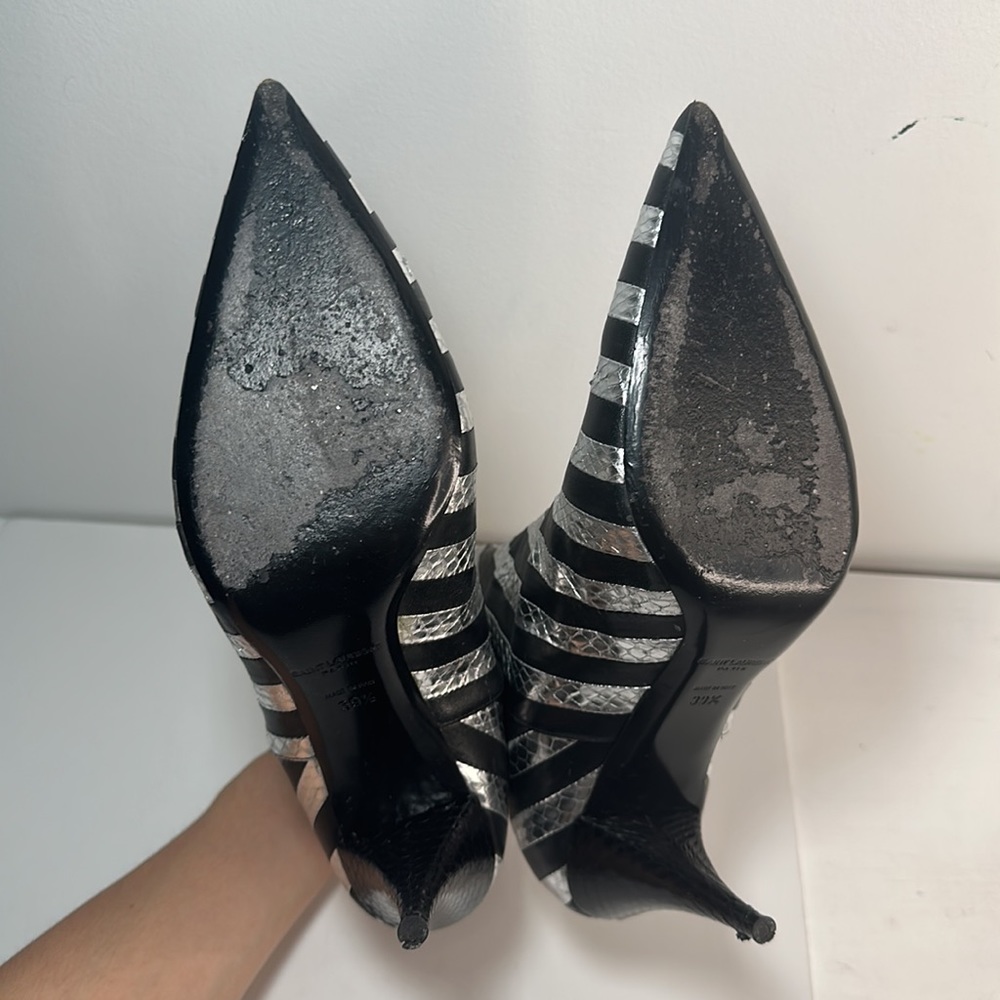 Saint Laurent Python Boots - Picture 10 of 12